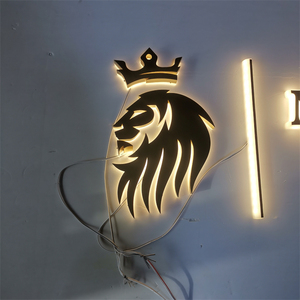 Señalización 3D, letreros de oficina interiores comerciales personalizados, letras iluminadas en 3D, logotipo Led retroiluminado, letrero comercial - Product Image 1