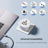 Adaptateur de voyage universel Worldplug à 3 broches, compatible avec les prises murales du monde entier, prise américaine, convertisseur d'alimentation international, 10A nominal