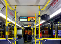 OSK 12V/24V 28.6 pouces Andorid Bus Route écran publicitaire 3G/4G/WIFI signalisation numérique avec GPS pour Bus