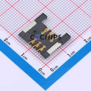 1932768-1 SIM Card Connector Connector Plug-In Type Mini SIM Card Card Holder 1.95mm - Product Image 2