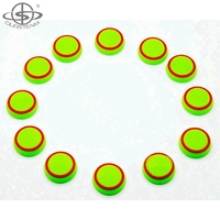 OURSTEAM 2 pièces poignées de bâton de pouce avec des points 3D pour PS3 pour PS4 pour manette Xbox pour couverture de protection de bâton de pouce