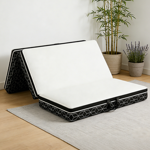 Canapé-lit convertible moderne Sandcastle avec rembourrage en tissu pour appartement et hôtel - Product Image 3