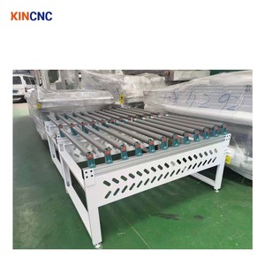 Convoyeurs à rouleaux électriques automatiques Système <span class=keywords><strong>de</strong></span> convoyage à rouleaux <span class=keywords><strong>de</strong></span> table pour machine à plaquer les chants - Product Image 6