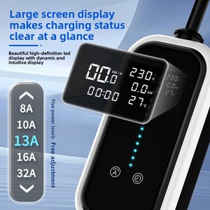 Chargeur embarqué portable spécifique aux normes américaines pour véhicules à énergie nouvelle ; Prise 16A Interface GBT 20234.2-2015 3.84/7.68kW - Product Image 2