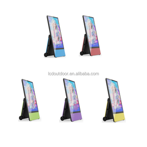 43 inch ngoài trời LCD hiển thị kỹ thuật số biển pin di động quảng cáo di động màn hình Powered 43 inch ngoài trời LCD hiển thị - Product Image 3