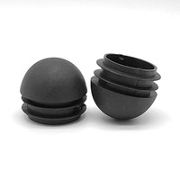 XINQIANG Embout rond en caoutchouc de 32 mm pour meubles, bouchon d'extrémité, patin de protection pour pieds de table et chaise