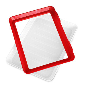 Food Preservation Tray Preservation Tray Creative Reusable-stackable Food Preservation Tray Catering Lid Freshfood Storage Container Square Plastic Eco Friendly Grade