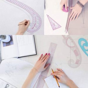 Juego de Reglas de Sastre de Plástico en Oferta, Kit de Medición con Curva Francesa para Diseñadores de Moda - Product Image 6