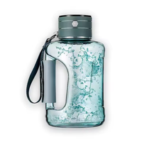 Bouteille d'eau hydrogénée à électrolyse par bouton tactile, super saturée, conception séparée, rechargeable