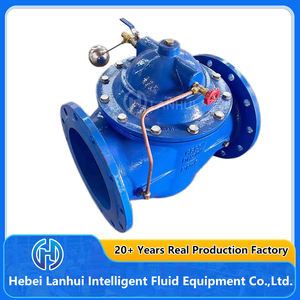 Hoge kwaliteit 100X afstandsbedienbare ductiele gietijzeren drijfklep hydraulische balstructuur algemene drukregelklep - Product Image 5