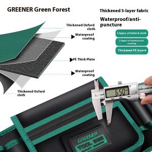 Custom Greenforest Multifunctional Waist <b>Bag</b> for Men Portable <b>Storage</b> <b>Zipper</b> Strong Durable Canvas Special Hardware <b>Bag</b> - Product Image 4