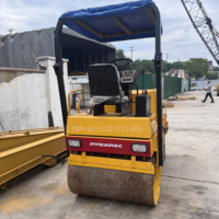 Rouleau compresseur d'occasion Dynapac CC122 CC211 de 3 tonnes d'occasion Dynapac CC122 CC211 Mini compacteur routier d'occasion 12 tonnes Décharge