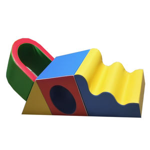 Équipement de jeu doux Portable <span class=keywords><strong>escalade</strong></span> mousse mat jeu doux ensemble pont blocs de construction Tunnel jeu doux pour les enfants - Product Image 3