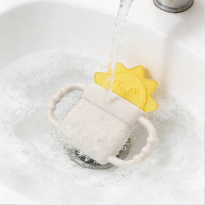 OEM Animal Water Filled Silicone Baby Teether Dinosaur <b>Lion</b> Sun Cloud Shape BPA Free Kids Sensory Chew Teething <b>Toys</b> 0-12M - Product Image 4