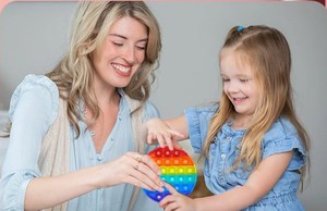BSBH vente en gros Offre Spéciale prix usine arc-en-ciel presse <span class=keywords><strong>musique</strong></span> pionnier arithmétique mentale pour enfants éducatifs bureau Fidget jouets - Product Image 6