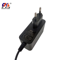 Adaptateur secteur mural AC/DC 24W certifié CE, 30V 0.8A, 24V 1A, 12V 2A, prise EU 2 broches, alimentation de voyage 30 Volts 0.8 Ampères 800mA