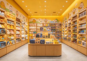 ชั้นวางตุ๊กตาการ์ตูนแบบใหม่พร้อมไฟ ชั้นวางของเล่นเด็กสำหรับร้านค้า โรงงานผลิตเฟอร์นิเจอร์โชว์โมเดลเลโก้ตามสั่ง - Product Image 2