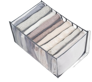 Amazon Hot Selling Jeans Clothes Drawer Separated Storage Organizer