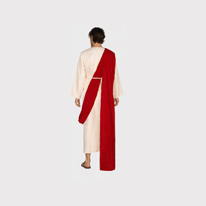 Disfraz de Sacerdote de Jesucristo para Hombre Adulto, Túnica Romana Griega Vintage para Halloween, Traje de Fiesta, Pantalones Cortos de Poliéster, Estilo <span class=keywords><strong>Medieval</strong></span> Renacentista - Product Image 3