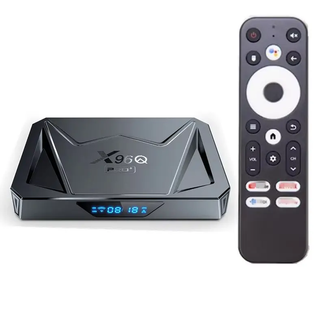 Good 4Gb Ram Media Player X96Q PRO PLUS 1000M Gigabit Octa Core Android14 Smart Set Top Box WIFI 6 TV Box 8K with TV Net Fix