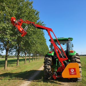 Taille-<span class=keywords><strong>haie</strong></span> à flèche électro-hydraulique certifié CE pour tracteur, tondeuse à bras montée sur tracteur, débroussailleuse pour végétation routière - Product Image 3