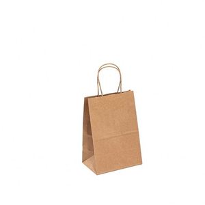 Custom Printed Take Away Disposable Paper Bag Custom Shopping Bags logo Printed - Product Image 5