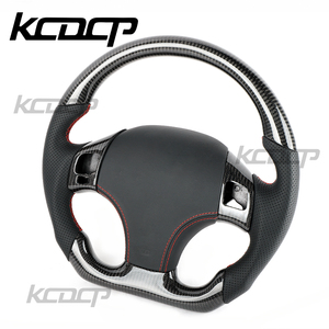 Para <span class=keywords><strong>Lexus</strong></span> IS250 IS350 IS350C RX350 ES GS RX LX RX NX ES RC LX570 GX460 RS <span class=keywords><strong>LC</strong></span> CT200 volante de fibra de carbono - Product Image 1