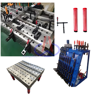 3D kaynak tablosu nitrürleme plazma çelik kaynak tablosu 3D çelik Platform ekipmanları boyut özelleştirme - Product Image 5