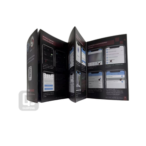Matte CMYK Brochure Instruction Books for Apps High Quality Booklet <strong>Printing</strong> Folded Leaflet Customized Design - Product Image 5