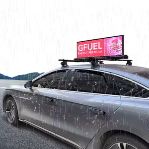 Écran LED extérieur <span class=keywords><strong>HB</strong></span> P4, écran publicitaire sur le toit des taxis, 4G, mur vidéo durable, étanche, installation facile - Product Image 3