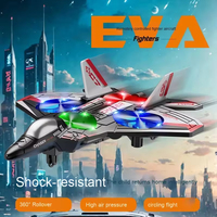 Drone planeur télécommandé 12 canaux pour enfants, modèle de chasseur, jouet de photographie aérienne pour élèves et jeunes garçons