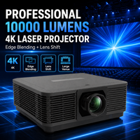 Projecteur laser professionnel 4K de 10 000 lumens avec fusion des images à la périphérie et déplacement de la lentille