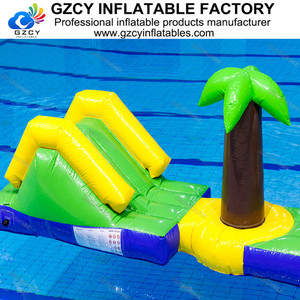 Course d'obstacle <span class=keywords><strong>gonflable</strong></span> en PVC, équipement de sport aquatique pour piscine - Product Image 3