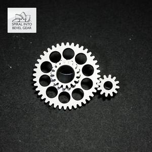 Engranaje Cónico de Acero DP32 con 28 Dientes, Alta Calidad, Estándar JIS, Certificado ISO9001, Piezas Mecanizadas por CNC para Caja de Cambios - Product Image 1