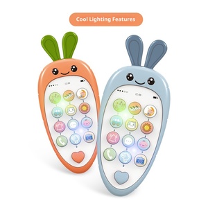 Téléphone musical pour bébé, <span class=keywords><strong>jouet</strong></span> éducatif précoce en plastique, avec écran, étanche, portée <1,5 km, pour 0-3 mois - Product Image 5