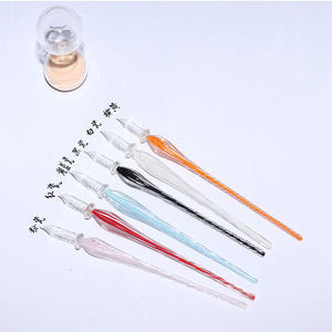 <span class=keywords><strong>Pluma</strong></span> de Tinta de Vidrio Popular con Diseño de Flor de Cerezo Oriental Sakura, Ideal para Principiantes y Profesionales, Embalaje Personalizado Disponible - Product Image 5