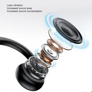 หูฟังกีฬาแบบนำเสียงผ่านกระดูกหูฟังแบบคล้องคอหูฟังไร้สาย - Product Image 3
