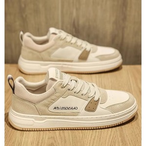 Zapatillas Deportivas Blancas con Cordones Estilo Coreano, con Luces, Suela Gruesa, para Hombre, para Todas las Temporadas, Uso Casual - Product Image 6
