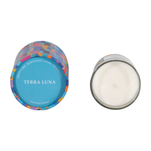 Candela Profumata Terra Luna Lime Basil Crush 7 Oz, Decorativa per Uso Interno ed Esterno - Product Image 4