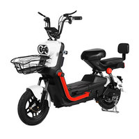 Motocicleta Eléctrica Xiaobawang High-S con Batería de Litio/Plomo-ácido de 20V, Motor de 500W en la Rueda Delantera, Largo Alcance, para Uso Urbano