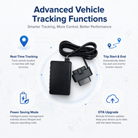 Traceur GPS pour véhicule automobile destiné à la logistique avec entrée de tension large et rapports de données stables