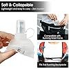Bouteille d'eau pliable personnalisée, mini, 5 oz, 150 ml, TPU, souple, pour la course à pied, la randonnée