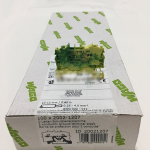 ขายดี มีสินค้าในสต็อก 100 ชิ้น/1 กล่อง สำหรับ <span class=keywords><strong>2002</strong></span> <span class=keywords><strong>1207</strong></span> 2.5MM 2Way GROUND TERMINAL BLOCKS สำหรับ Plc โดย DHL/UPS - Product Image 1