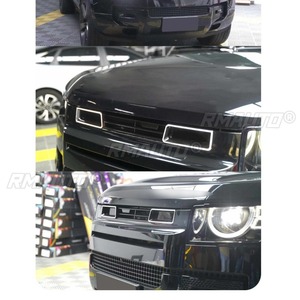 Bandes décoratives LED pour calandre de voiture, kit carrosserie, calandre avant pour Land Rover Defender 2020+, pièce extérieure - Product Image 6