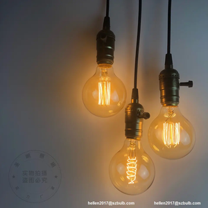 E26 E27 B22 Filamento de tungsteno Vintage Antiguo G80 Edison <span class=keywords><strong>Bombilla</strong></span> 40 vatios 60 vatios <span class=keywords><strong>Bombilla</strong></span> vintage - Product Image 5