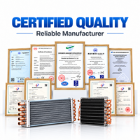 Échangeur de chaleur à tubes et ailettes formés sur mesure pour systèmes HVAC, systèmes OEM
