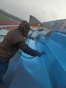 Roof Bridge Fatigue Aging Resistance Moisture Cured Single Component Polyurea Waterproof <b>Coating</b> <b>Paint</b> - Product Image 4