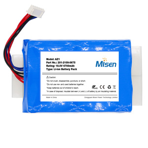 بطارية بديلة عالية الجودة من سلسلة الليثيوم أيون الجديدة azbot Z1 18V 1 mAh للمكنسة الكهربائية - Product Image 3