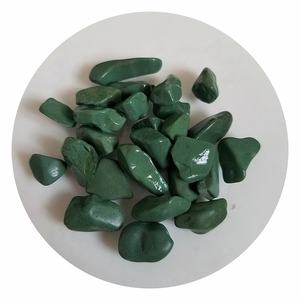 <span class=keywords><strong>Aquarium</strong></span> decoratieve natuurlijke oceaan groene stenen grind - Product Image 1