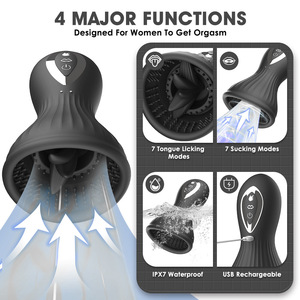 Massaggiatore per <span class=keywords><strong>Seno</strong></span> Maschile <span class=keywords><strong>in</strong></span> Silicone con Forte Ventosa, Modalità di Vibrazione, Cura della Lattazione, Rilassamento Intimo, Masturbatore Vaginale - Product Image 2